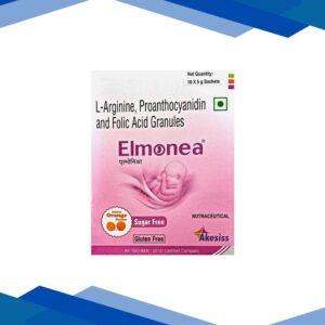 ELMONEA SUGAR FREE DELICIOUS ORANGE FLAVOUR GLUTEN FREE Sachet 5g