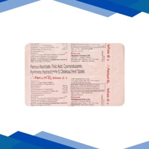 Ferium D3 Tablet 10’S