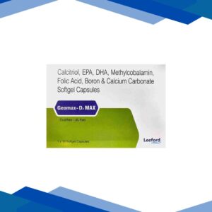 GEOMAX D3 MAX Softgel Capsule 10’s