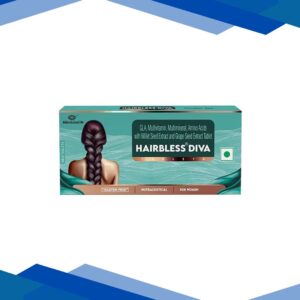 HAIRBLESS DIVA GLUTEN FREE NUTRACEUTICAL FOR WOMEN Tablet 10’s