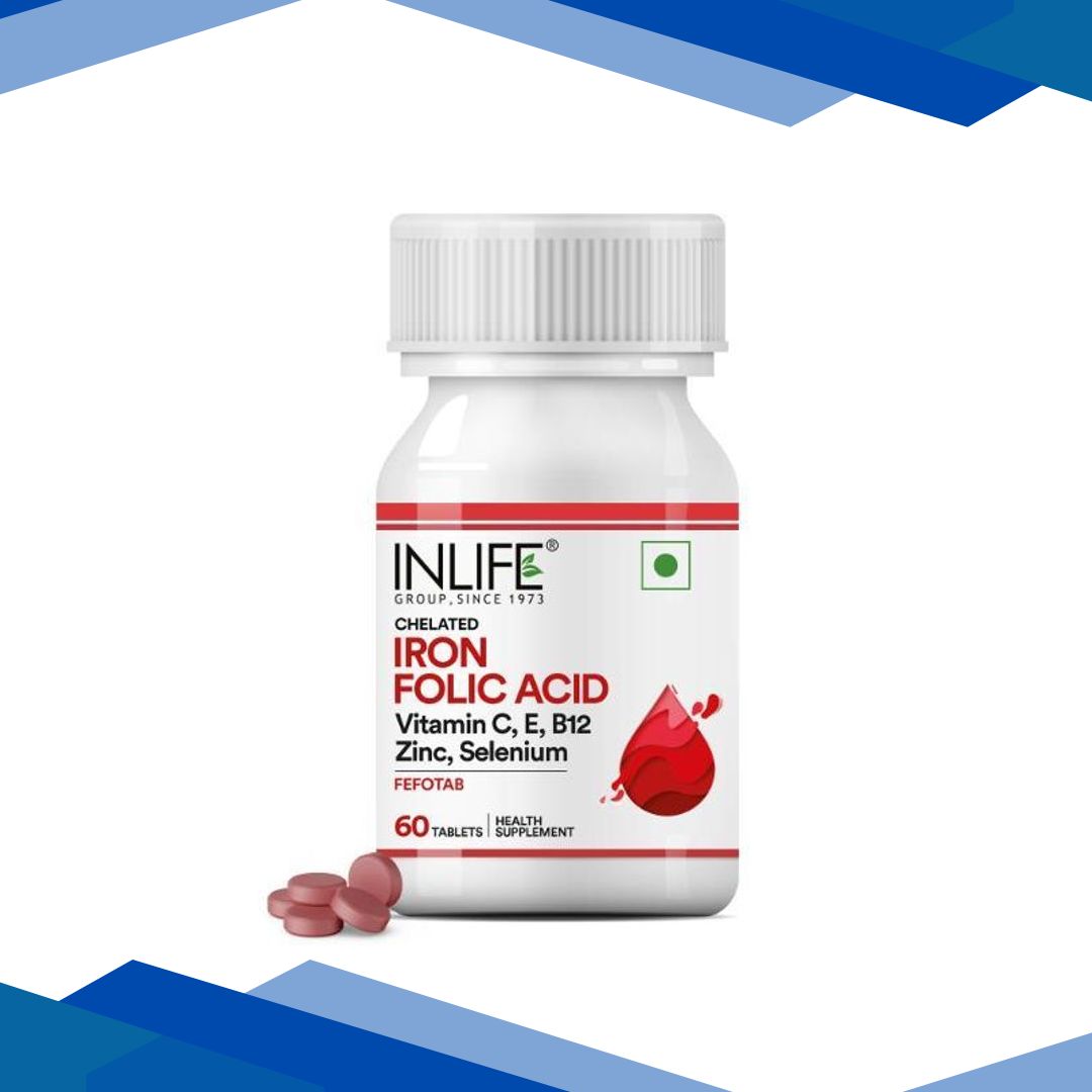 INLIFE Iron Folic Acid Tablets 60’s
