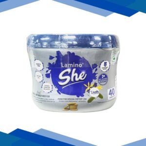 LAMINO SHE NO ADDED SUGAR VANILLA FLAVOUR Diskettes 40’s