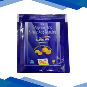 LRZIN SUGAR FREE LEMONY ORANGE FLAVOUR Granules 6gm