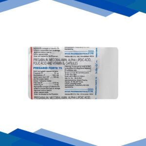 Pregabid Forte 75mg Capsule 10’S