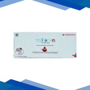 TASIRON 15 ADDED BLACKBERRY FLAVOUR Chewable Tablet 10’s